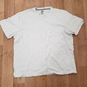 Unisex White Tee shirt, L